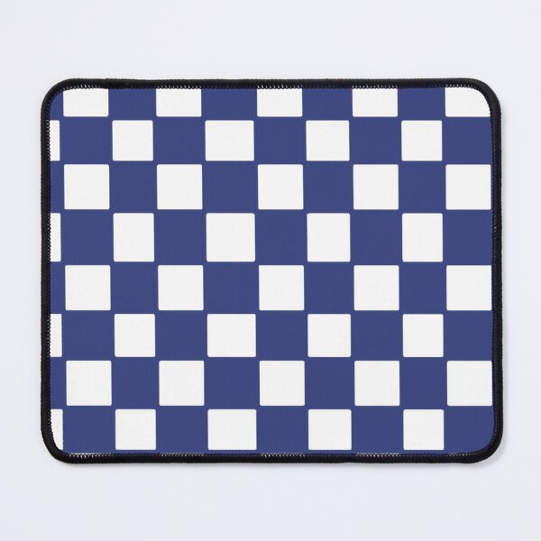 Item preview, Blue and White Checkered Pattern designed and sold by Beautiful art store.