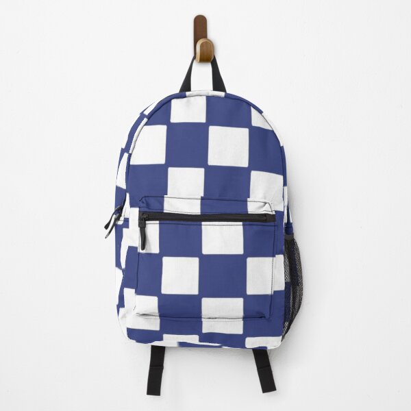 Item preview, Blue and White Checkered Pattern designed and sold by Beautiful art store.