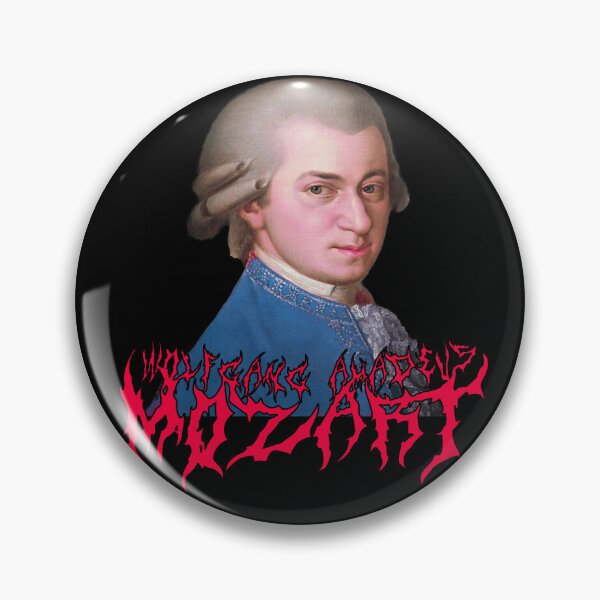 Item preview, Wolfgang Amadeus Mozart Metal designed and sold by blueversion.