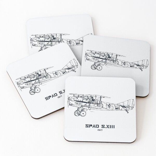 Item preview, SPAD S.XIII World War I Fighter Plane designed and sold by Lakeric Cityscapes.