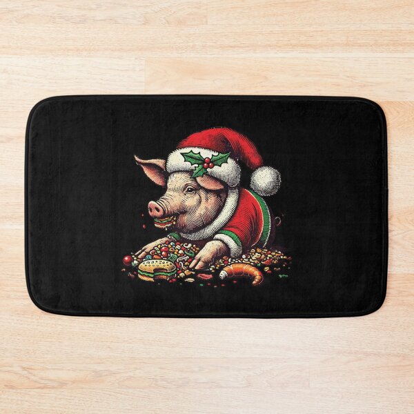 Item preview, Christmas Gluttony Pig designed and sold by LuminOrb.