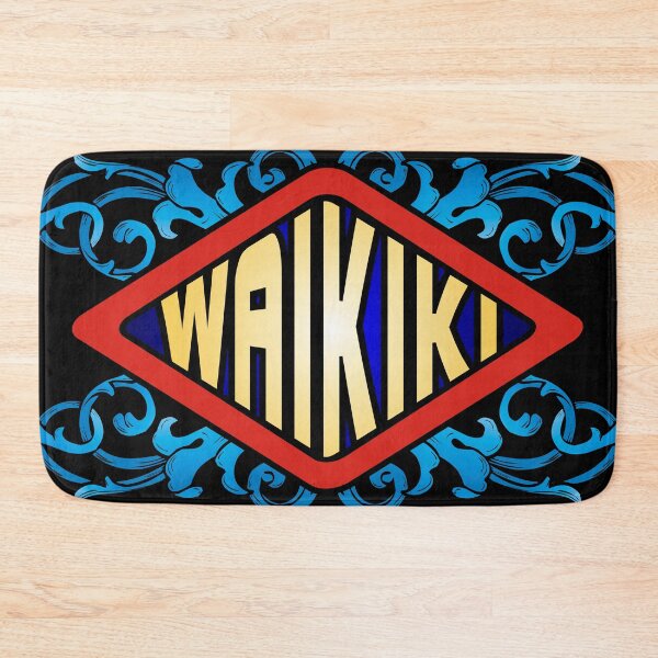 Item preview, Waikiki Beach Hawaii retro sign designed and sold by studioss76.