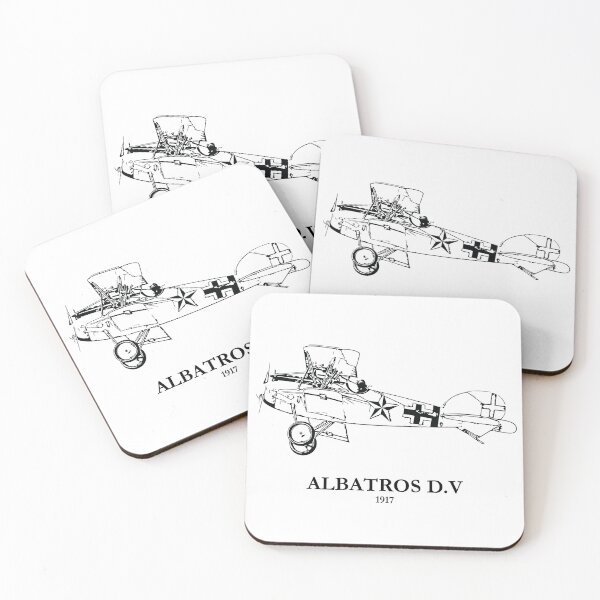 Item preview, Albatros D.V World War I Fighter Plane designed and sold by Lakeric Cityscapes.