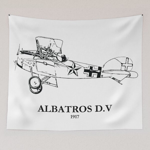 Item preview, Albatros D.V World War I Fighter Plane designed and sold by Lakeric Cityscapes.