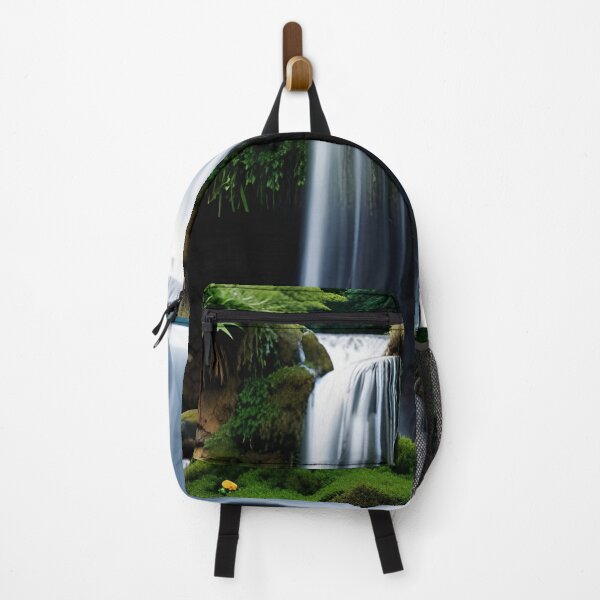 Item preview, waterfall in the green forest or green jungle 14 designed and sold by AA-designstore.