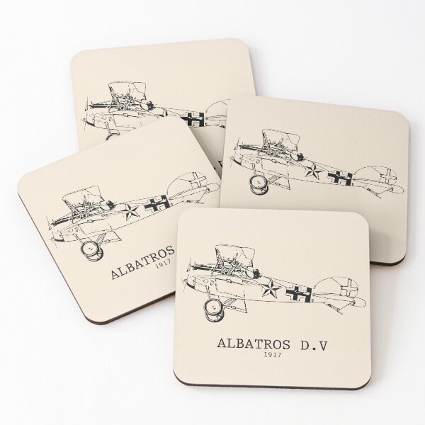 Item preview, Albatros D.V World War I Fighter Plane designed and sold by Lakeric Cityscapes.