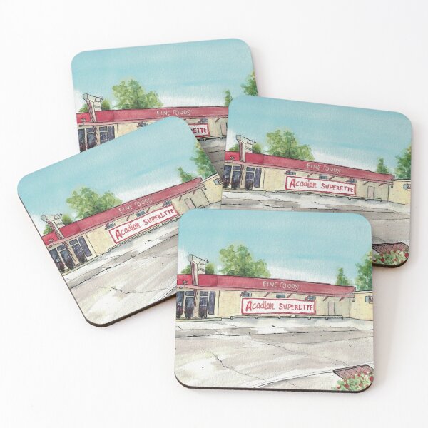 Item preview, Acadian Superette Watercolor Painting designed and sold by EasyPrints337.