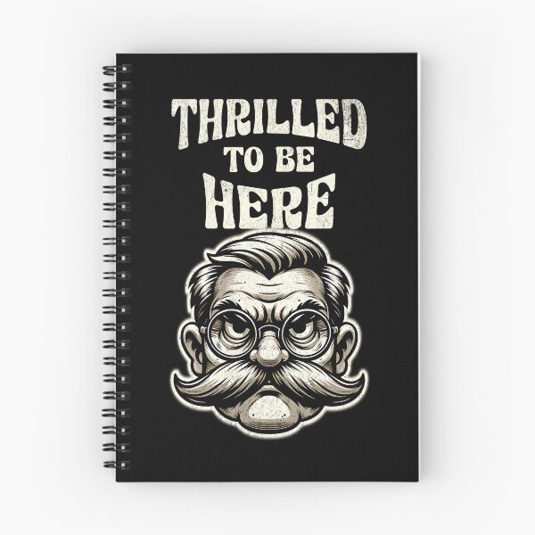 Item preview, Grumpy Man That's Thrilled To Be Here designed and sold by DarkSenseDesign.