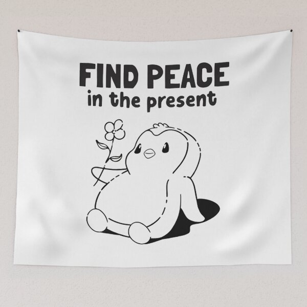 Item preview, Pudgy Penguins Find Peace in The Present designed and sold by OpenSeahub.
