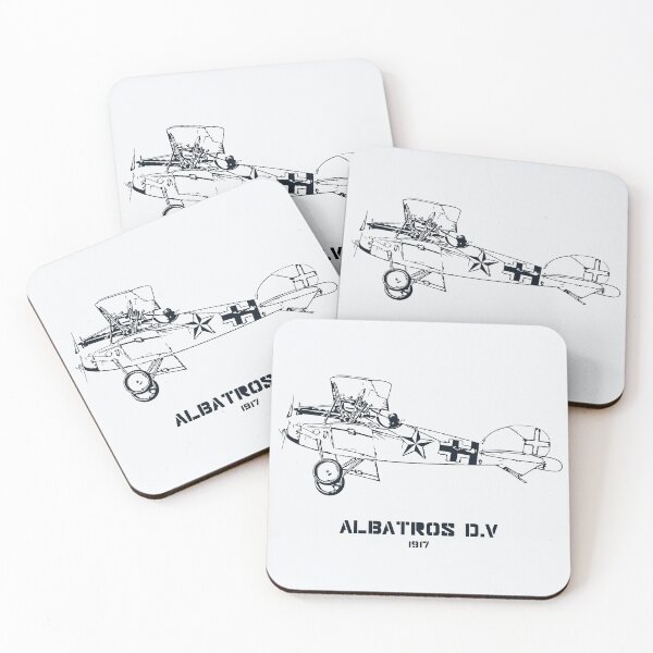 Item preview, Albatros D.V World War I Fighter Plane designed and sold by Lakeric Cityscapes.