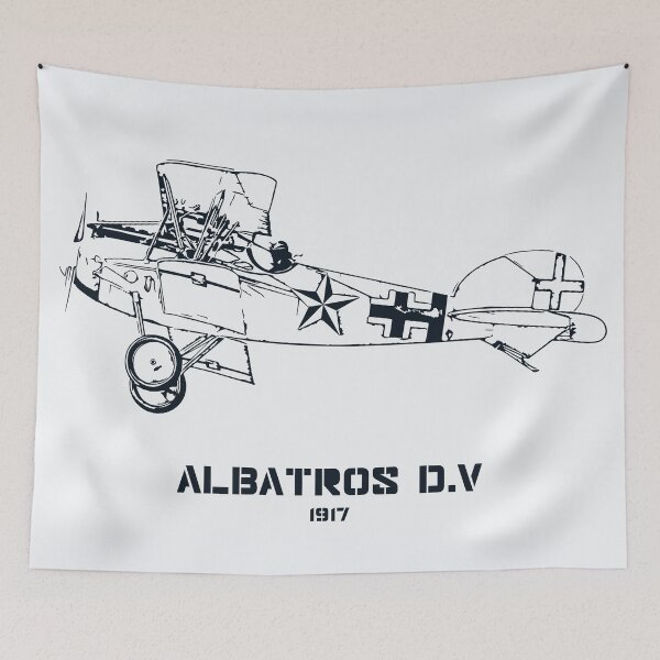 Item preview, Albatros D.V World War I Fighter Plane designed and sold by Lakeric Cityscapes.