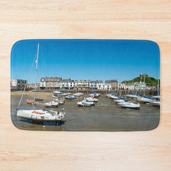 Item preview, Boats in Ilfracombe harbour at low tide designed and sold by yackers1.