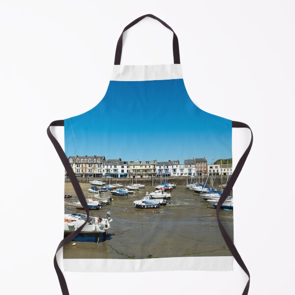 Item preview, Boats in Ilfracombe harbour at low tide designed and sold by yackers1.