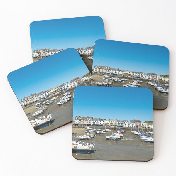 Item preview, Boats in Ilfracombe harbour at low tide designed and sold by yackers1.