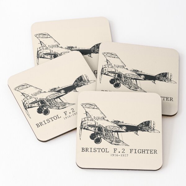 Item preview, Bristol F.2 World War I Biplane designed and sold by Lakeric Cityscapes.