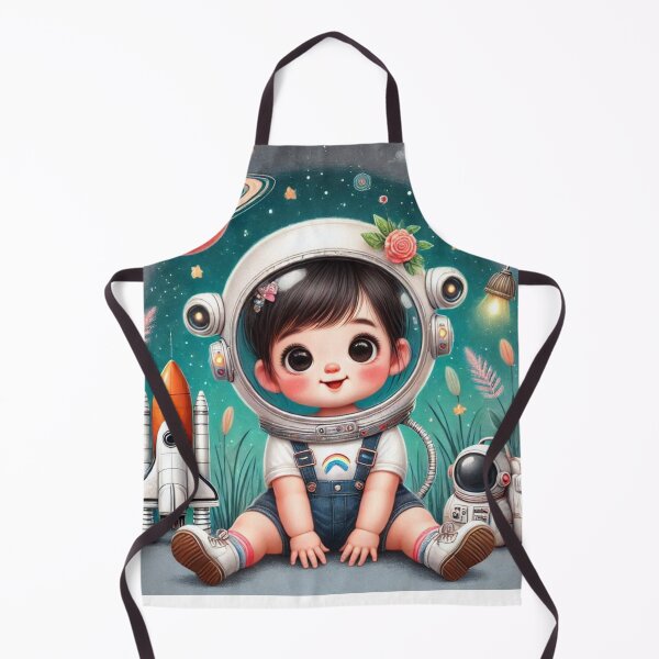 Item preview, Happy Baby Girl Astronaut Waiting For Adventure designed and sold by WyckedLynn.
