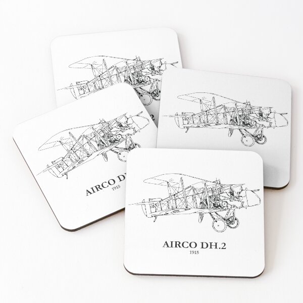 Item preview, Airco DH.2 World War I Pusher Biplane designed and sold by Lakeric Cityscapes.