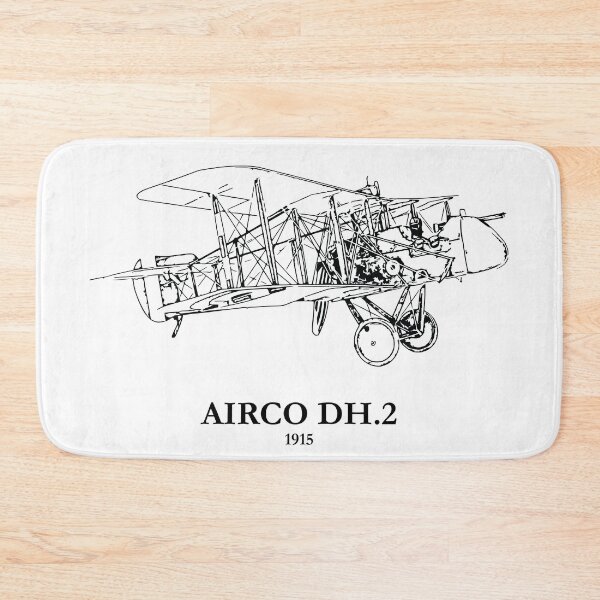 Item preview, Airco DH.2 World War I Pusher Biplane designed and sold by Lakeric Cityscapes.