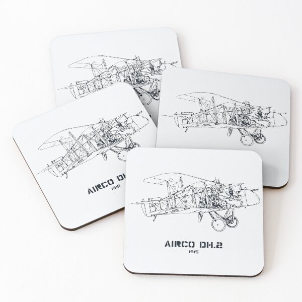 Item preview, Airco DH.2 World War I Pusher Biplane designed and sold by Lakeric Cityscapes.
