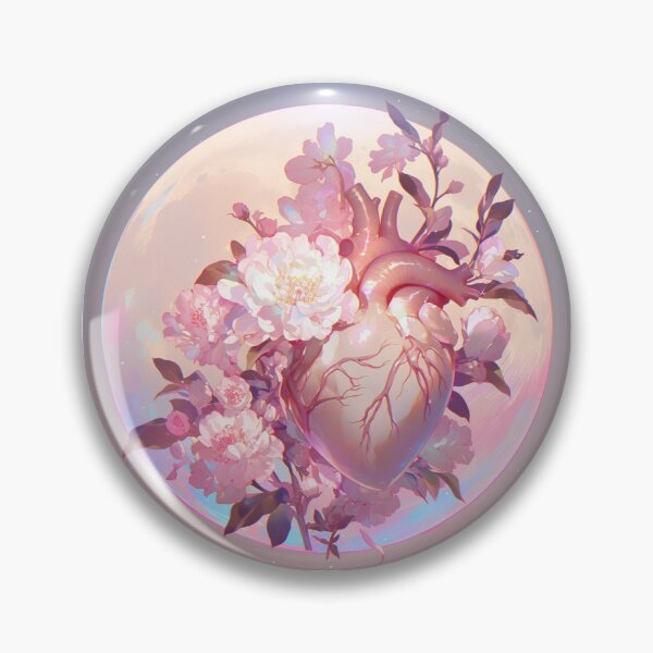 Item preview, Floral heart designed and sold by MendaciousMina.