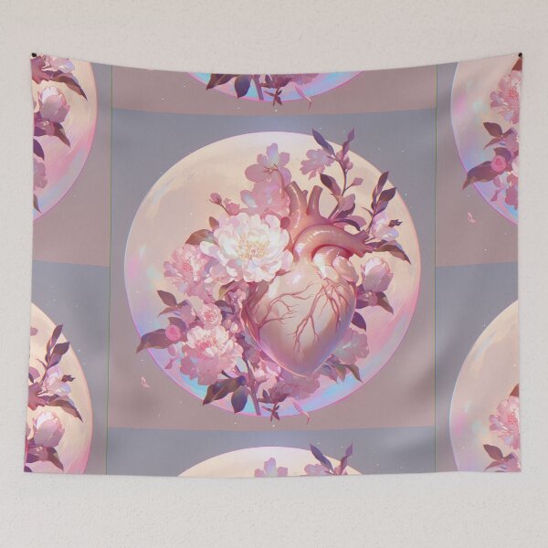 Item preview, Floral heart designed and sold by MendaciousMina.