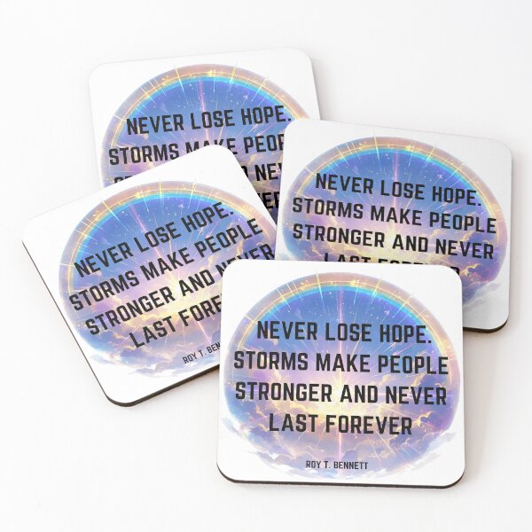 Item preview, Never lose hope quote designed and sold by MendaciousMina.