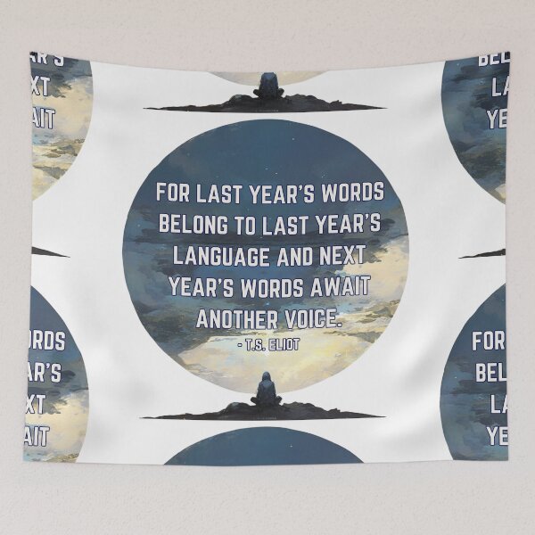 Item preview, Last years words belong to last year quote designed and sold by MendaciousMina.