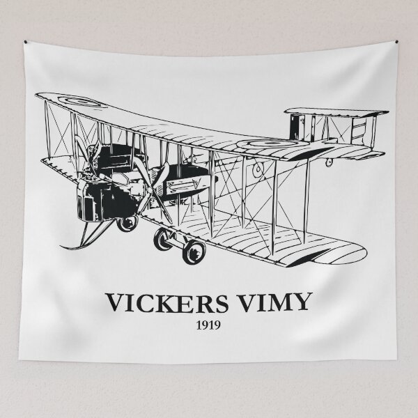 Item preview, Vickers Vimy World War I Bomber designed and sold by Lakeric Cityscapes.