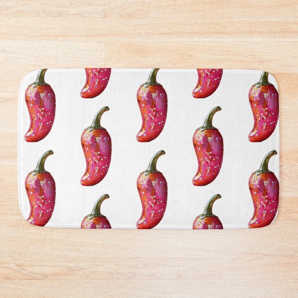 Item preview, Vibrant Mosaic Chili Pepper: Bold Artistic Decor Disco Vintage designed and sold by ArtfullyJua.