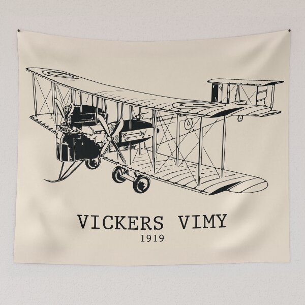 Item preview, Vickers Vimy World War I Bomber designed and sold by Lakeric Cityscapes.