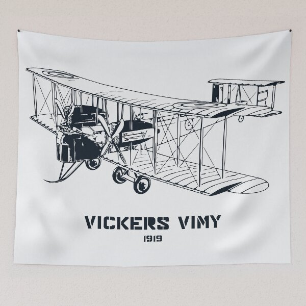 Item preview, Vickers Vimy World War I Bomber designed and sold by Lakeric Cityscapes.