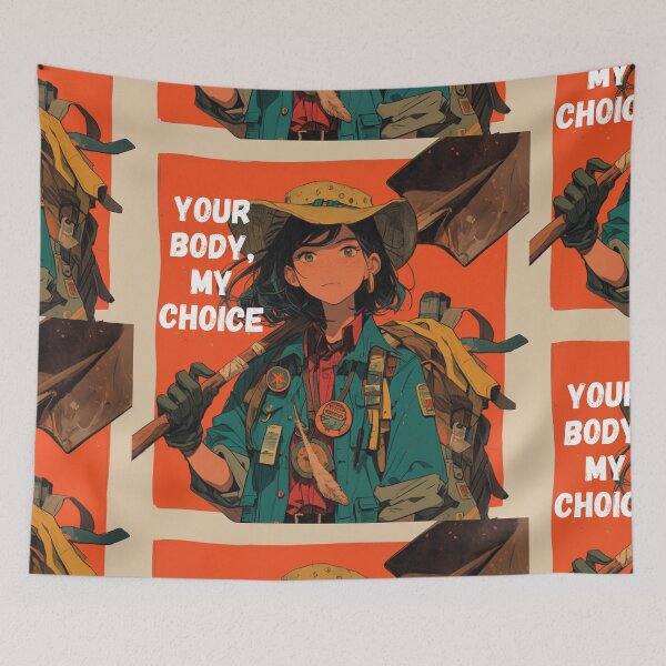 Item preview, Reclaim the phrase, Your body, my choice, Grave digger designed and sold by MendaciousMina.