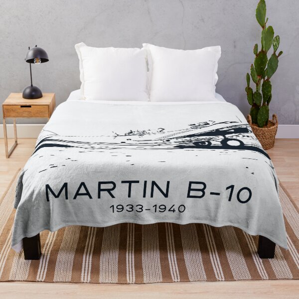 Item preview, Martin B-10 1933-1940 Monoplane Bomber designed and sold by Lakeric Cityscapes.