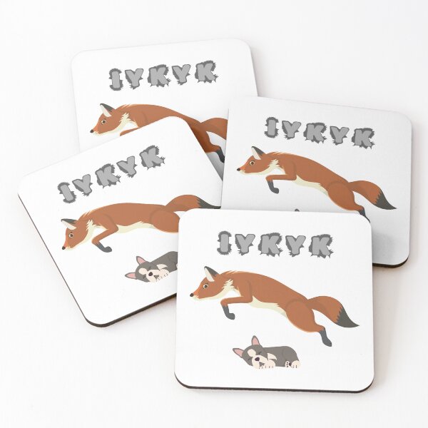 Item preview, The Big Brown Fox Jumps Over The Lazy Dog (IYKYK) designed and sold by CherryPickedArt.