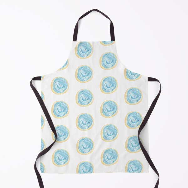 Artikelvorschau, Aquarell-Zuckerkeks mit blauem Zuckerguss entworfen und verkauft von daphsam.