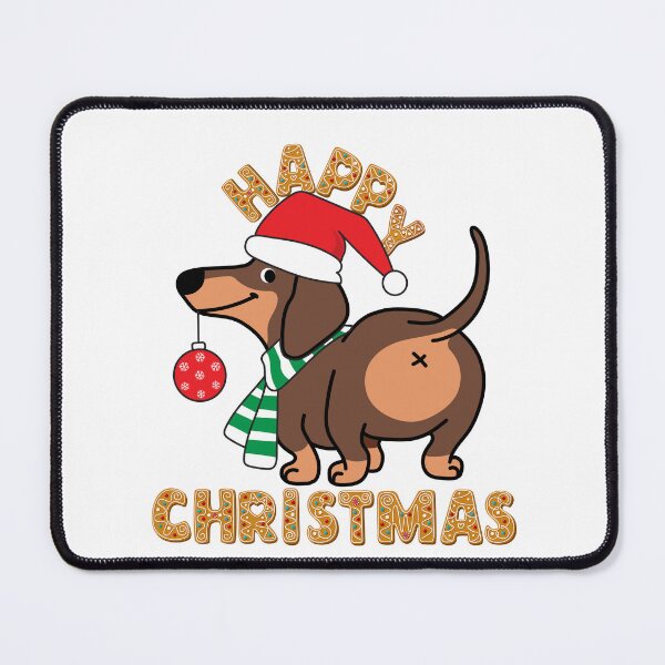 Item preview, Christmas Dachshund designed and sold by Plantiyas.