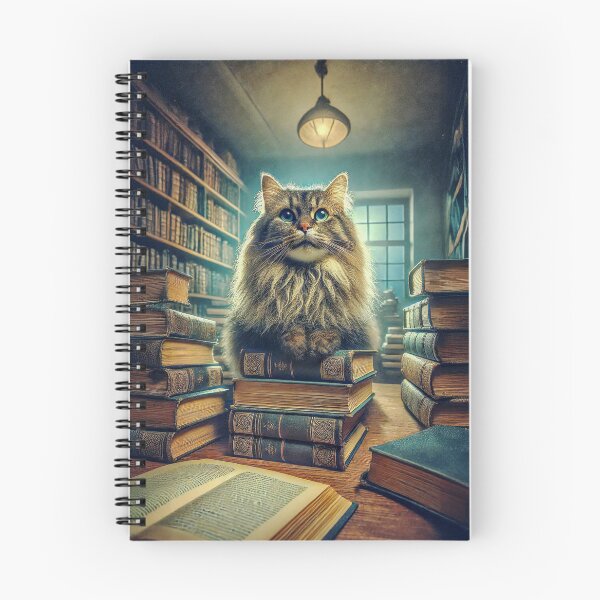 Item preview, Library Cat #1 designed and sold by noelallumphoto.
