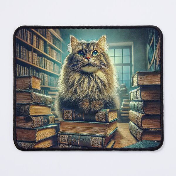 Item preview, Library Cat #1 designed and sold by noelallumphoto.