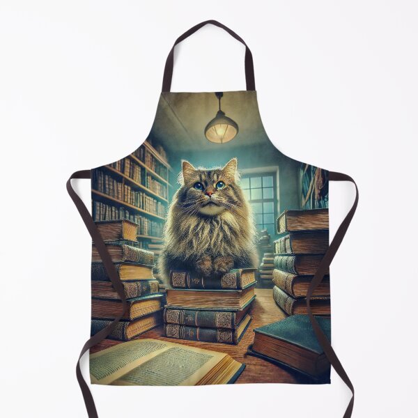 Item preview, Library Cat #1 designed and sold by noelallumphoto.