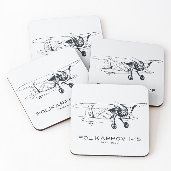 Item preview, Polikarpov I-15 1934–1937 Biplane Fighter designed and sold by Lakeric Cityscapes.