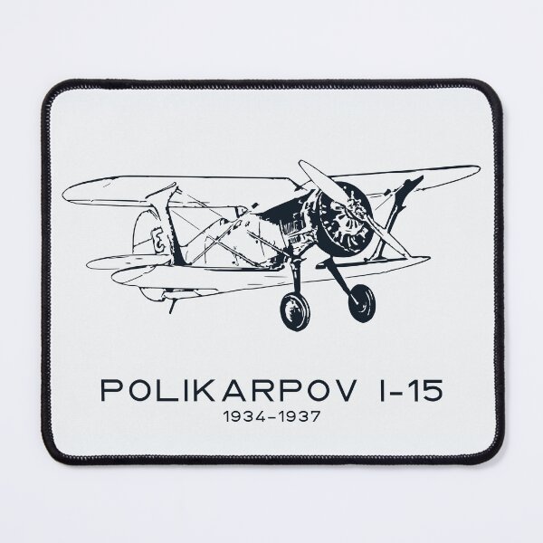Item preview, Polikarpov I-15 1934–1937 Biplane Fighter designed and sold by Lakeric Cityscapes.