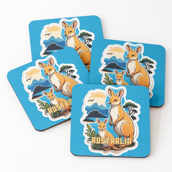 Item preview, Kangaroos from Australia designed and sold by GhumGham.