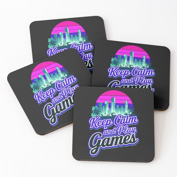 Item preview, Keep Calm And Play Games Gaming Quote designed and sold by TheArtOfPat.