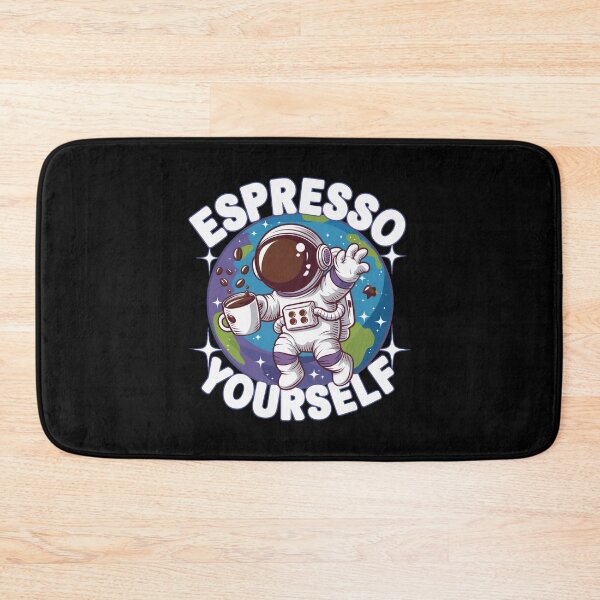 Item preview, Espresso Yourself Funny Astronaut Coffee Lover Space Art designed and sold by tommulliner.