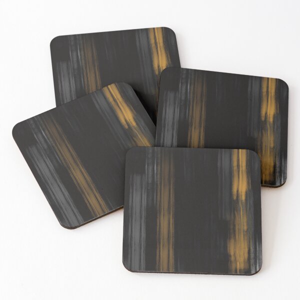 Item preview, Black And Orange Abstract designed and sold by artheistgroup.