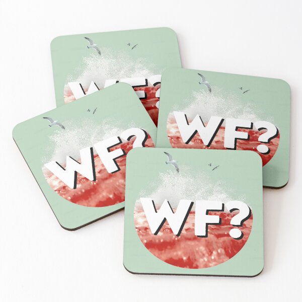 Item preview, The Why Files Logo Surf Birds Stylized designed and sold by inb4.