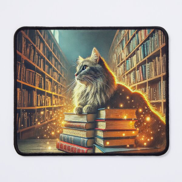 Item preview, Library Cat #2 designed and sold by noelallumphoto.