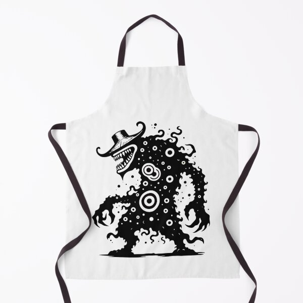 Aperçu de l'œuvre Monstre Yokai ténébreux tout en noir avec chapeau créée et vendue par Yokai-Infinity.
