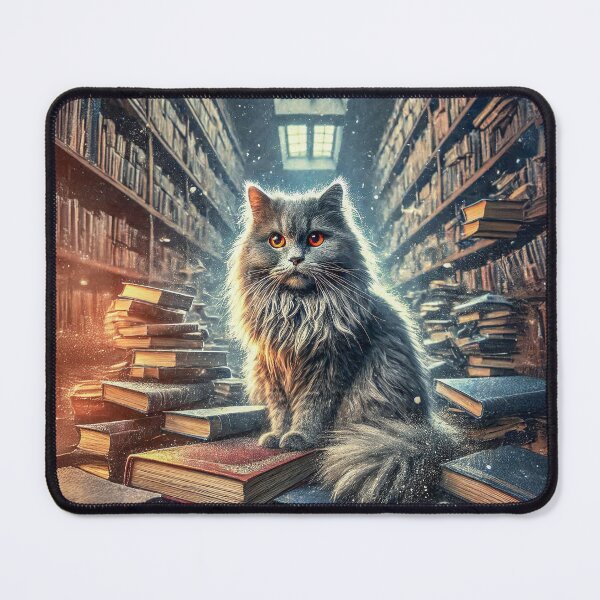 Item preview, Library Cat #3 designed and sold by noelallumphoto.