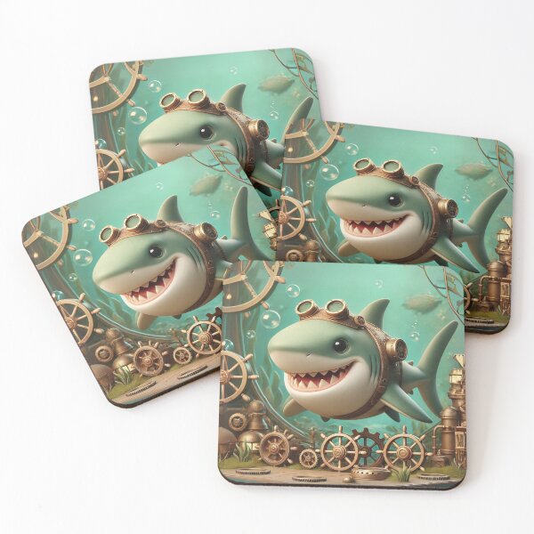 Item preview, Steampunk Megamouth Shark designed and sold by Sillytoe.